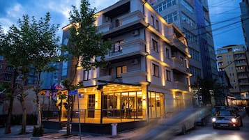 Voorkant van accommodatie