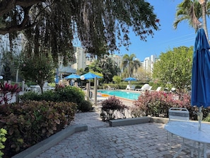 Außenpool, beheizter Pool