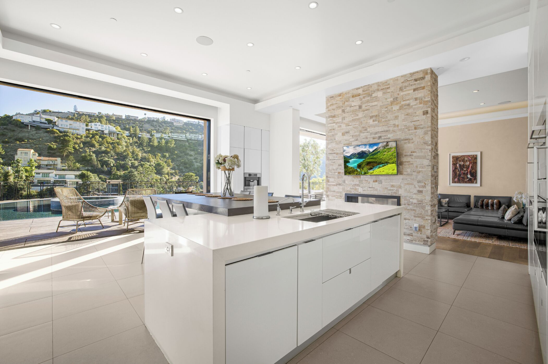 ハウス ベッド (複数台) プールアクセス プールビュー (Zorada) | 専用キッチン | 冷蔵庫、電子レンジ、オーブン、コンロ