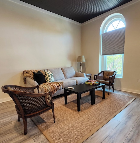 Modern apartment overlooking historic downtown Elloree, SC.