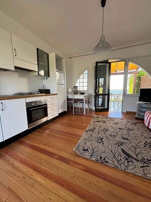 Fridge, stovetop, dishwasher