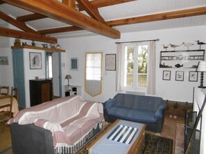 TV - Villa for 6 on Noirmoutier with Direct Beach Access - Pets Welcome (Noirmoutier-en-l'Île)