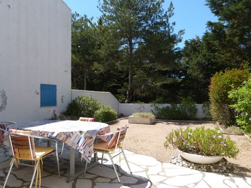 À 200m de la plage, appart. avec jardin pour 4 pers., animaux et parking admis