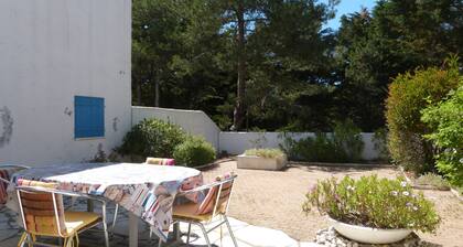 Ă 200m de la plage, appart. avec jardin pour 4 pers., animaux et parking admis