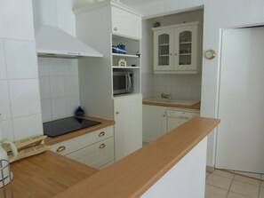 Mikrowelle, Herdplatte, Geschirrspüler