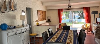 Comfortable house 300 m from the beach, pets allowed