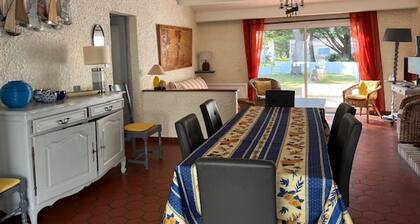 Maison confortable à 300 m de la plage, animaux acceptés