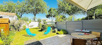 Quiet house in Fouras for 4 people with enclosed garden