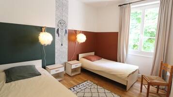 2 chambres, Wi-Fi gratuit, draps fournis
