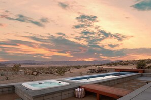 Pool - Casa Azzurra by Fieldtrip - Architectural Retreat w/ Pool, Spa, & Pickleball (Joshua Tree)