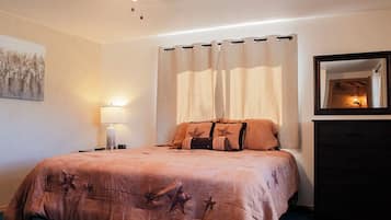 1 Schlafzimmer, Bügeleisen/Bügelbrett, kostenloses WLAN, Bettwäsche