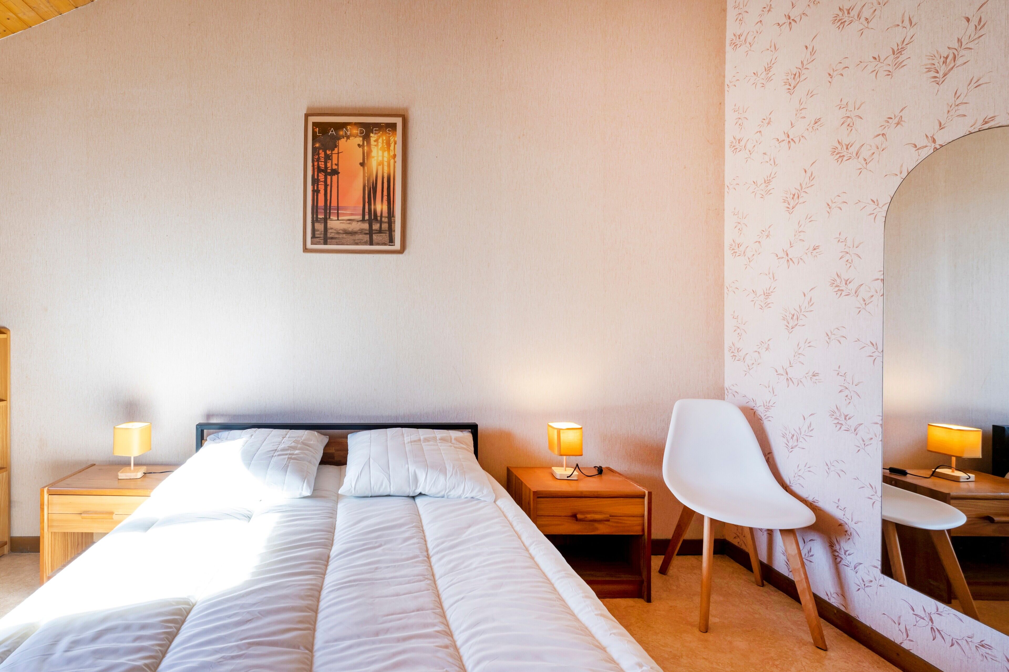 3 habitaciones, tabla de planchar con plancha y wifi gratis 