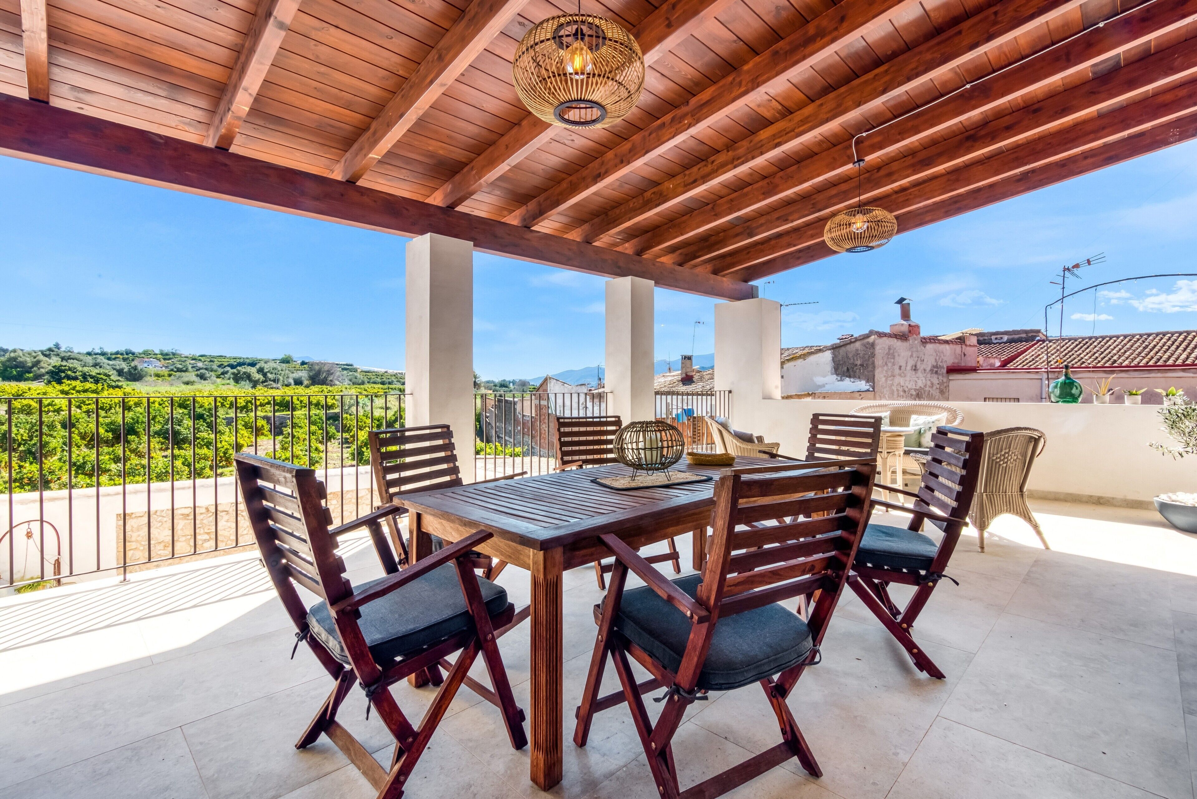 Udendørs spisemuligheder