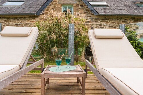 Chambre d'hôtes 'Chambre Magnolia' avec piscine partagée, terrasse partagée et Wi-Fi