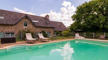Una piscina climatizada