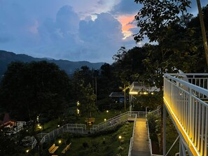 Overnattingsstedets uteområder