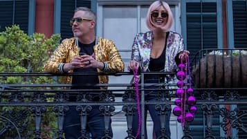 Udsigt fra overnatningsstedet