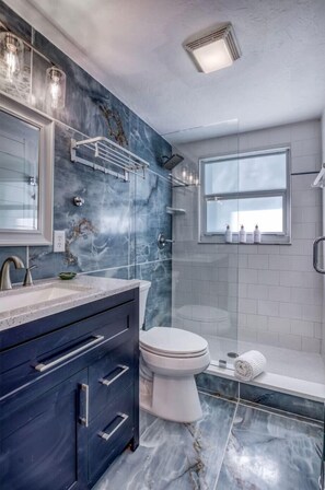 Hair dryer, toilet paper