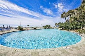 Piscine chauffée