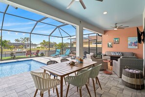 屋外プール、温水プール