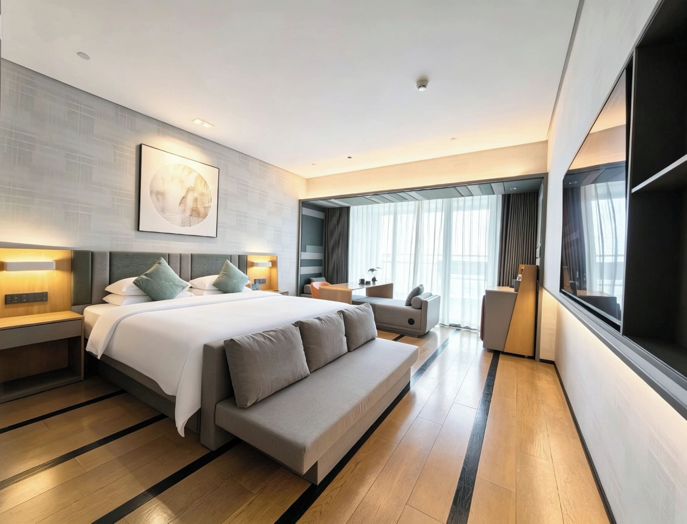 Classic Triple Room, Balcony, City View