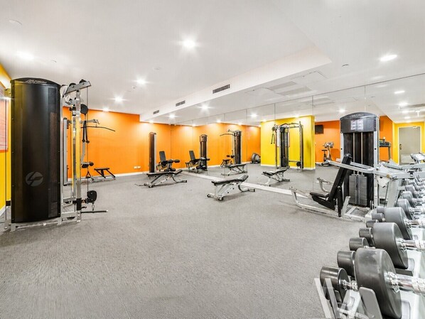 Fitnessbereich