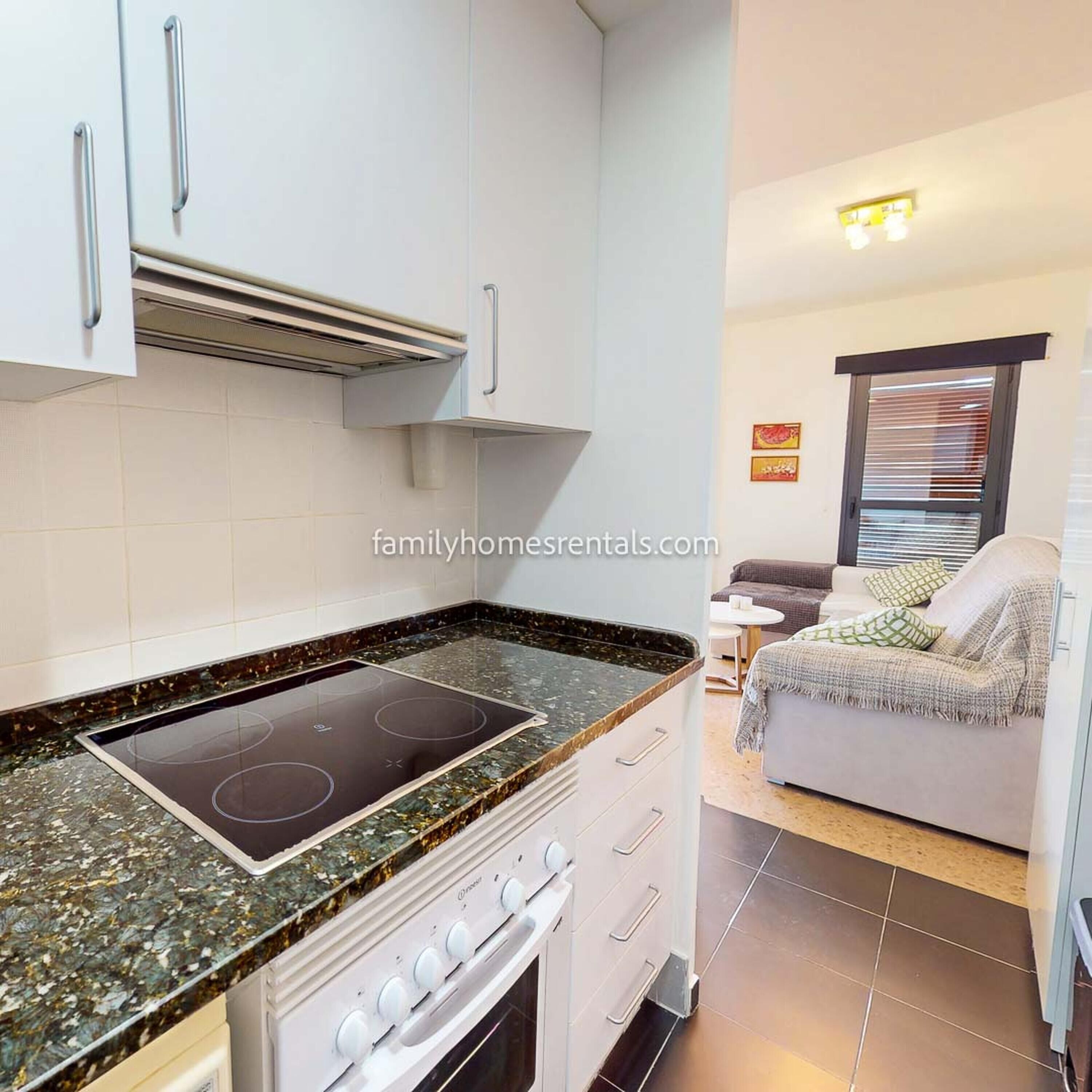 Fridge, microwave, oven, coffee/tea maker