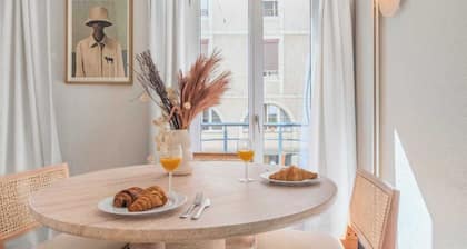 Cosy, air-conditioned flat -1BR/4P- Geneva