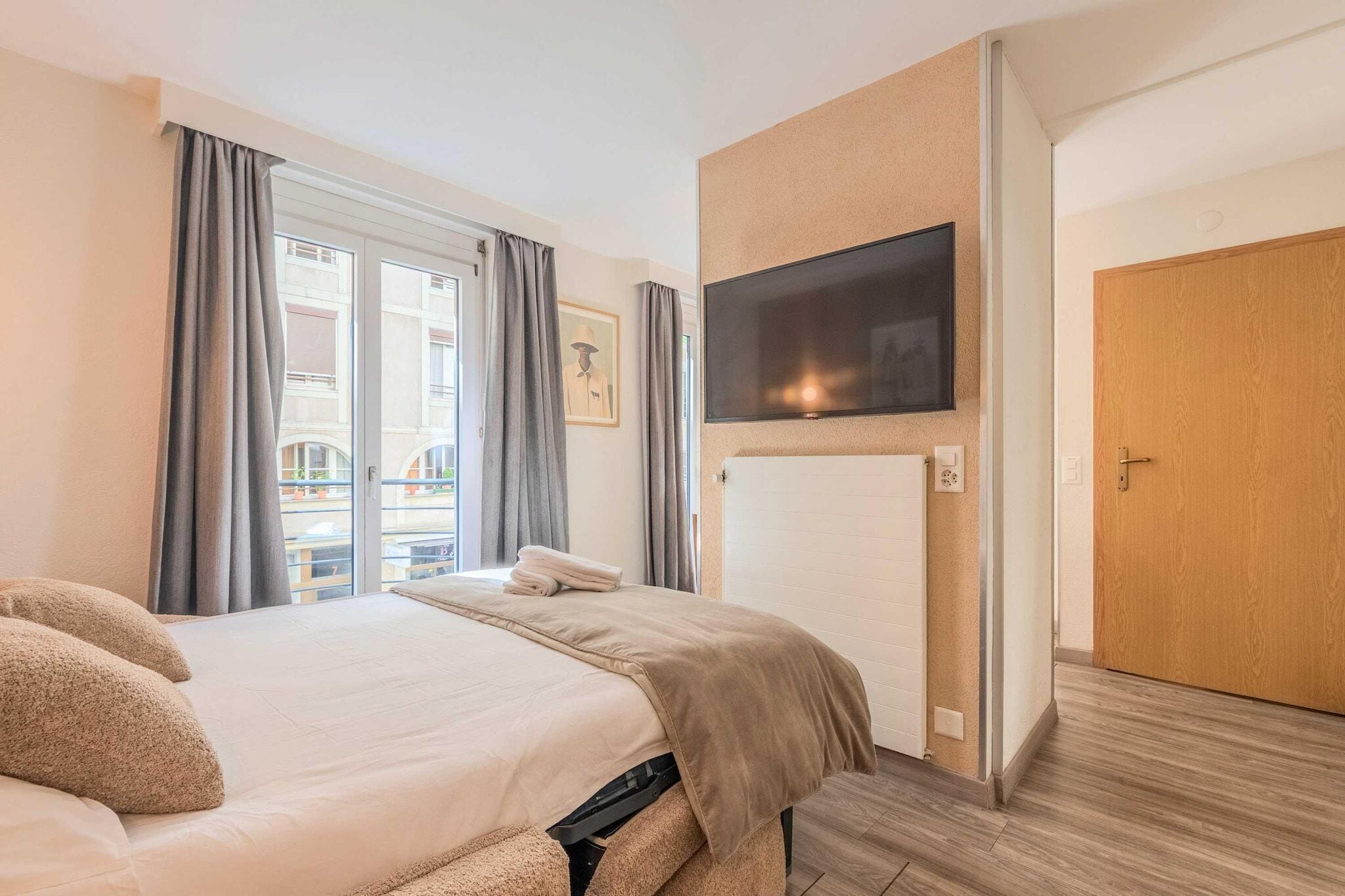 1 bedroom, desk, iron/ironing board, free WiFi