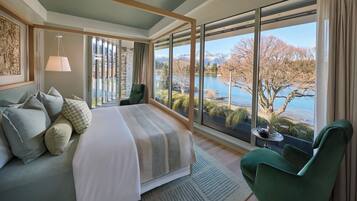 1-Bedroom Suite | Free minibar items, in-room safe, blackout curtains, iron/ironing board