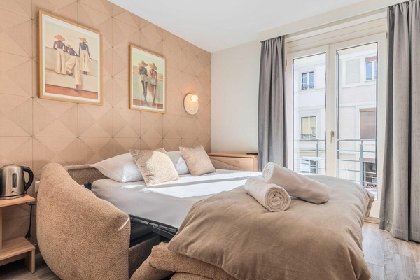 1 Schlafzimmer, kostenloses WLAN, BettwÀsche