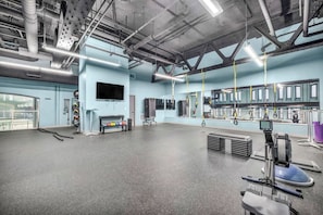 Fitnessbereich