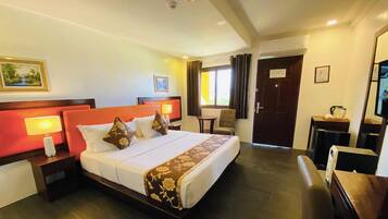 Seprai katun Mesir, seprai premium, brankas, dan meja kerja