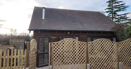 The Chalet is pet friendly on a farm near Malvern