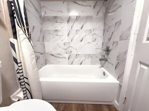 Towels, soap, toilet paper