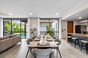 Villa, 4 Bedrooms, Private Pool, Pool View | Dining room - Sewana Villa by Kozystay - Natadesa Resort (Jimbaran)