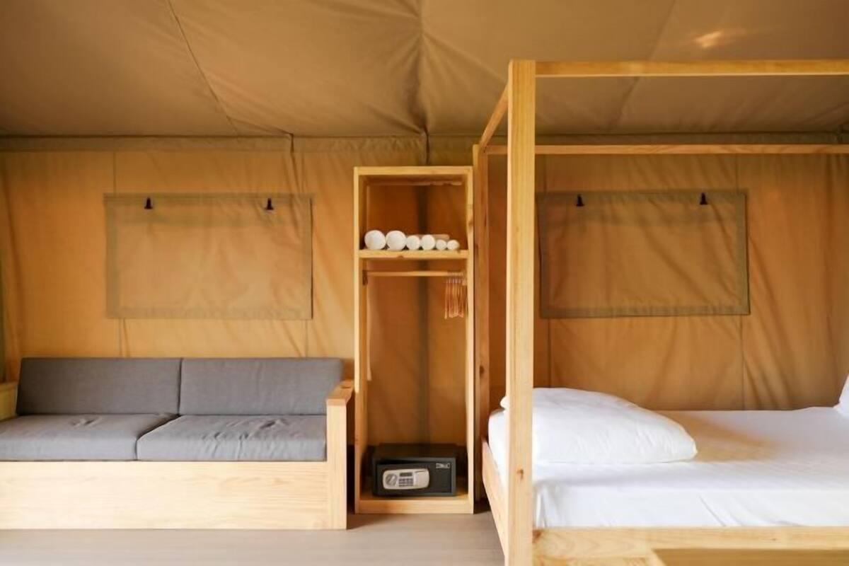 2 habitaciones y ropa de cama de alta calidad