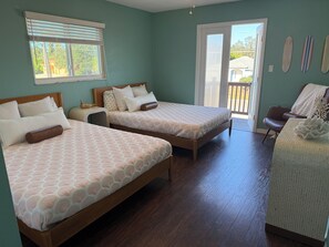 2 habitaciones, escritorio, wifi y ropa de cama