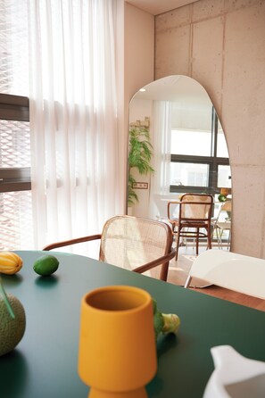 Family Suite, City View (non-Korean nationals only) | Opholdsområde | Gulvvarme