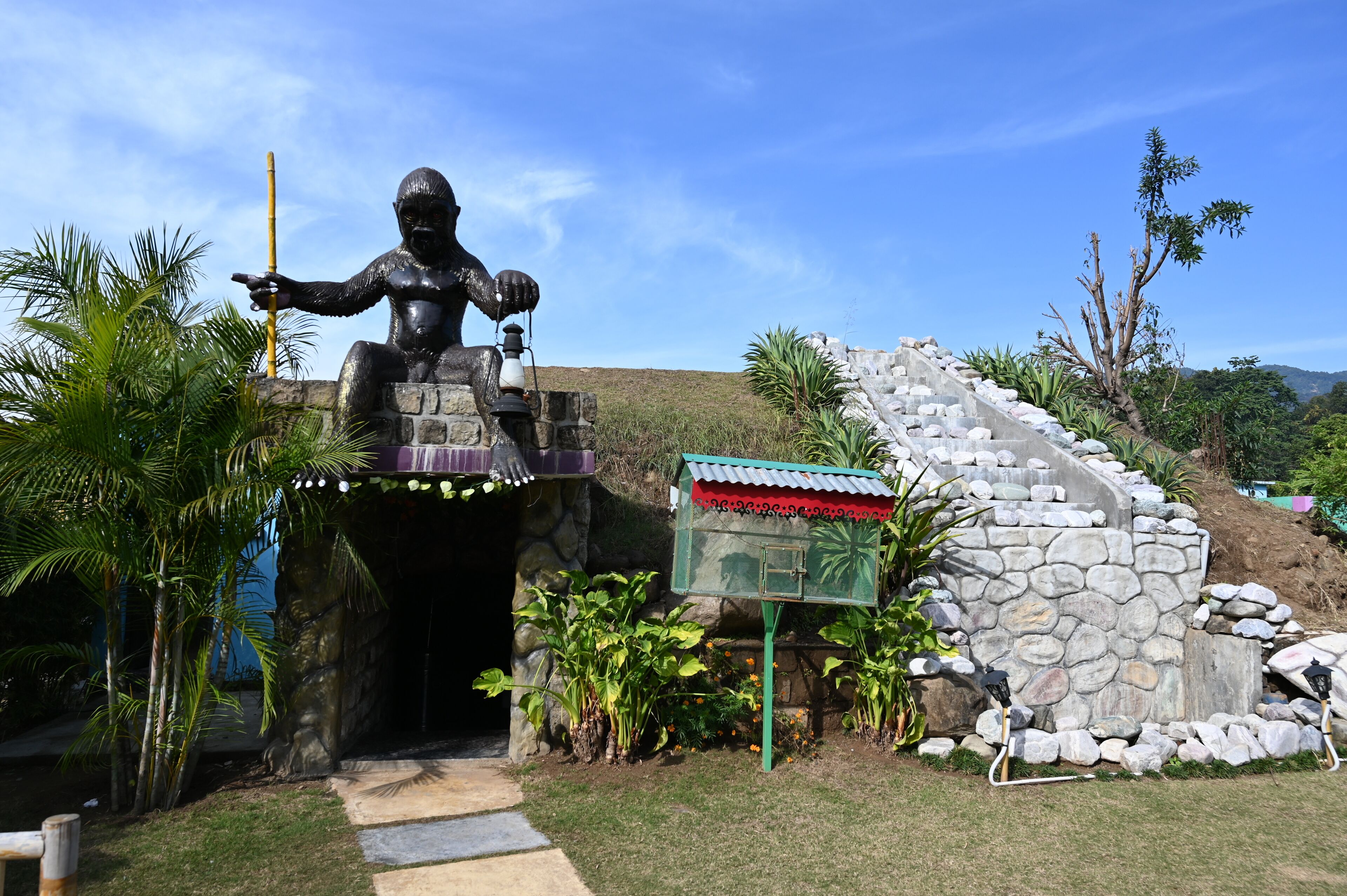 ด้านหน้าที่พัก