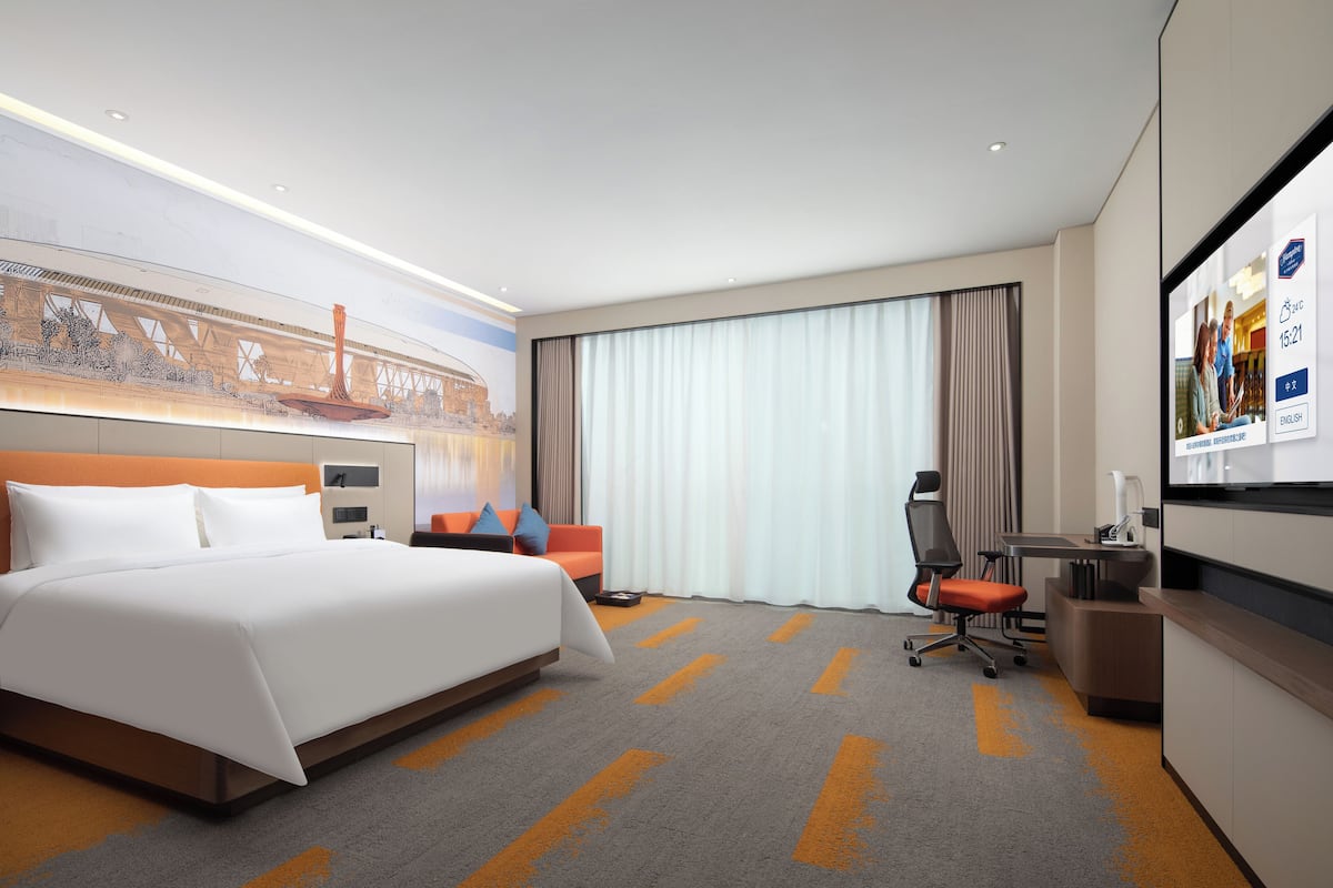 Luxury Double Room Single Use, City View