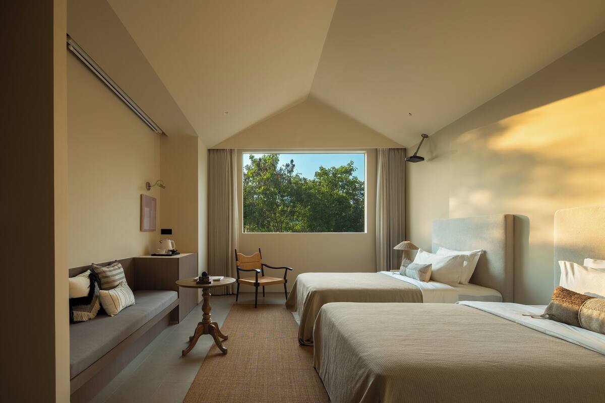 Xingyuan Garden View Twin Room (Seaview Rooftop Pool) | 1 bedroom, premium bedding, down duvets, free minibar