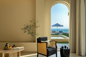 Dream Mansion Sea View Pool Double Bed Room | Premium bedding, down comforters, free minibar, free WiFi