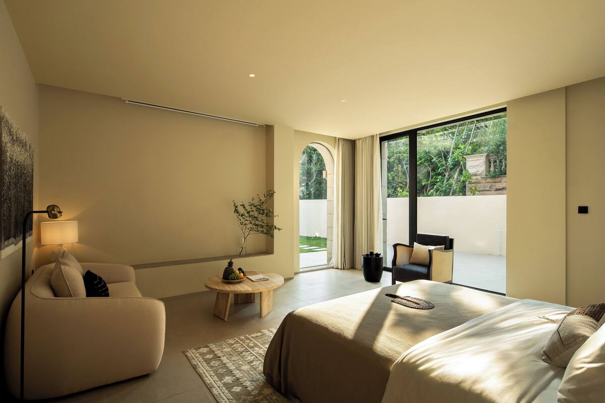 Dream Mansion Sea View Pool Double Bed Room | 1 bedroom, premium bedding, down duvets, free minibar