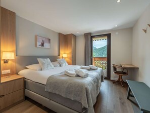 3 chambres, draps fournis