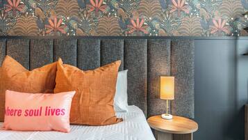 2 slaapkamers, een strijkplank/strijkijzer, wifi, beddengoed