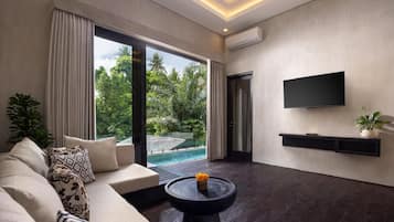 Two Bedroom Private Pool Villa | Näkymä puutarhaan
