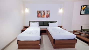 Deluxe-Doppel- oder -Zweibettzimmer, 1 Schlafzimmer, Stadtblick