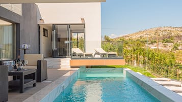 Villa (Four Bedroom Villa Šimun Zaton with ) | Alberca al aire libre