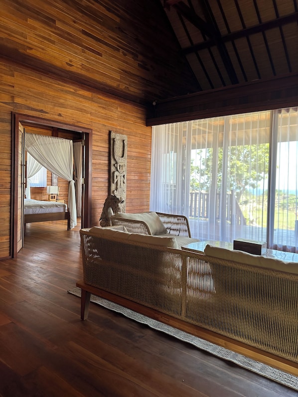 Villa, 2 Bedrooms, Private Pool, Ocean View | Living area